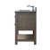 Keri 36'' Single Bathroom Vanity with Top