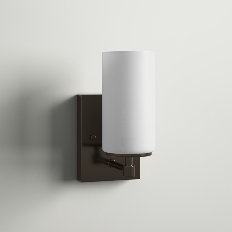 Alturas One Light Wall / Bath Sconce from Generation Lighting , Brushed Oil Rubbed Bronze, No