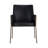 Brookdene Faux Leather Armchair - Black-138958196