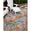 Tapis ivoire orange Ernetta Penssacola-1674874187