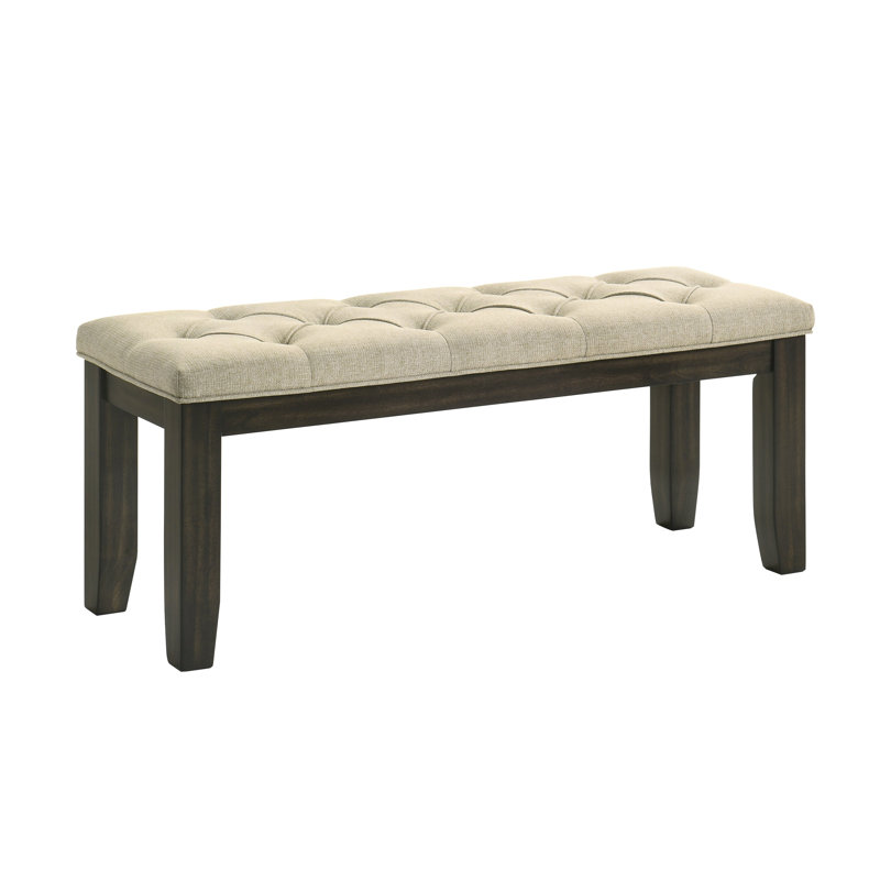 Banc de salle à manger espresso / beige Herbert