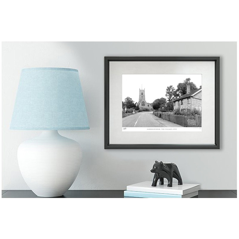 Garboldisham, The Village C1955 by Francis Frith - Single Picture Frame Print, 40cm H x 50cm W x 2.3cm D