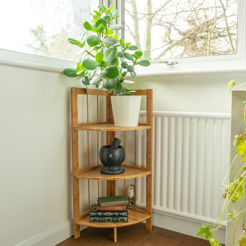 29cm W Solid Wood Shelving Unit
