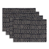 Loop And Dot 100% Cotton Rectangle