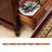 American Style Solid Wood Accent Cabinet