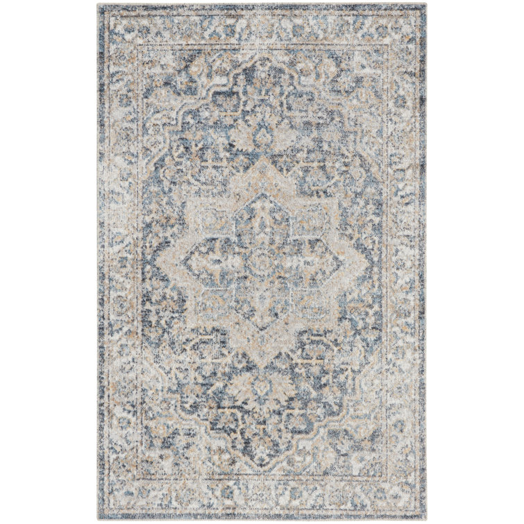 Labounty Washable Oriental Indoor Rug