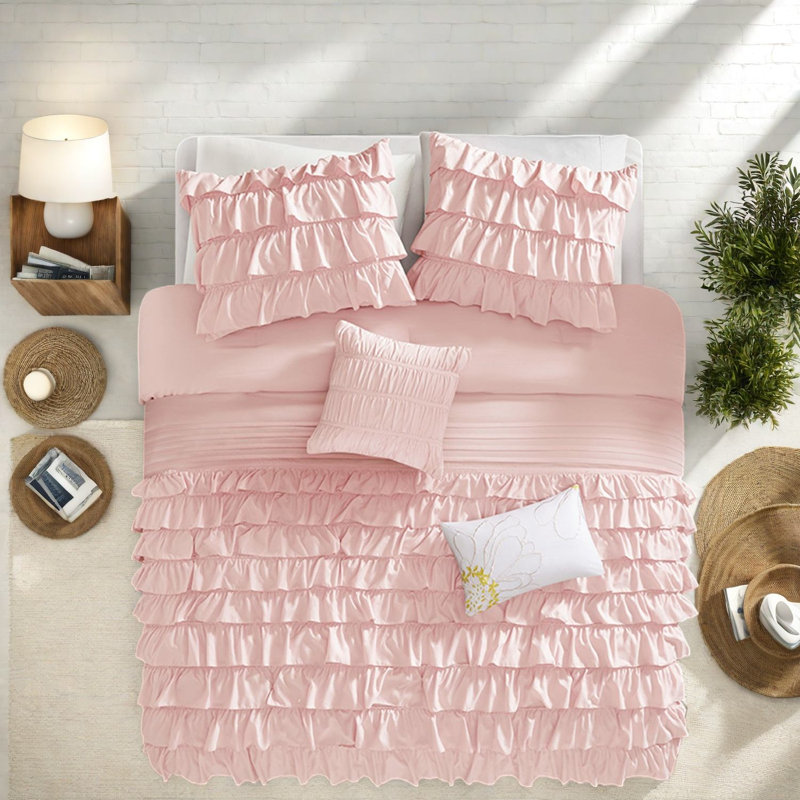 Ensemble de literie hypoallergénique de qualité, édredon en polyester doux, style maison moderne