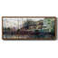 Zaandam, The Dike, Evening, 1871 - toile encadrée-110622628