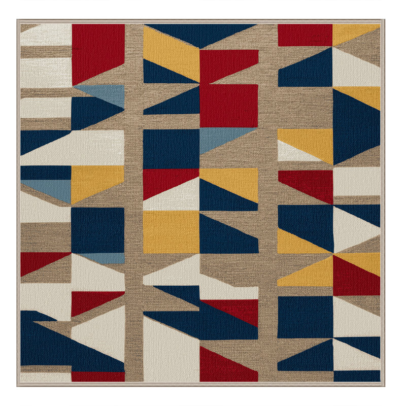  Tapis bord de mer lavable, Rectangulaire 3 pi x 5 pi