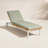 Perch Outdoor Rust-Resistant Metal Chaise Lounge , Cushion Included-48482370-96832064