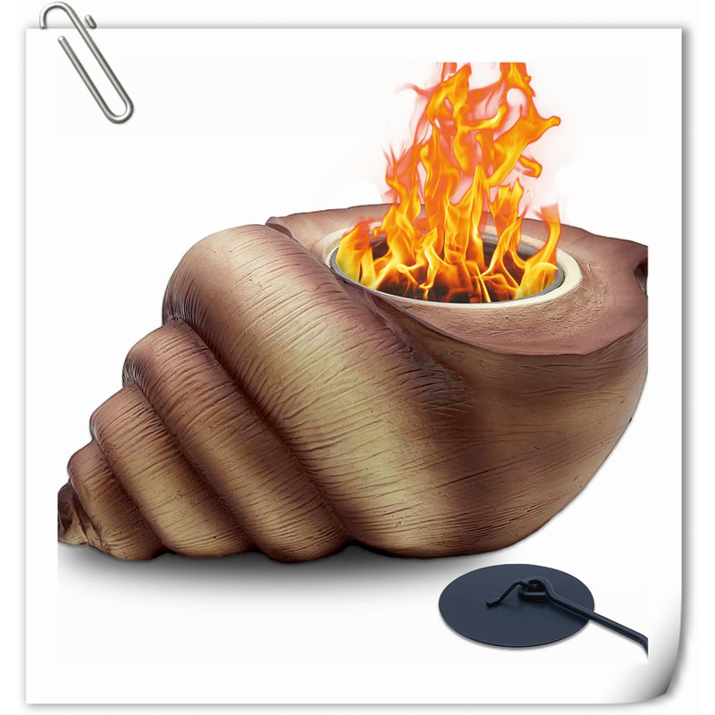 Tabletop Fire Concrete Tabletop Fireplace