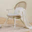 Chaise berçante d'intérieur en rotin