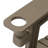Outdoor Poly Adirondack Chair Set With Connecting Tray & Cup Holder-1226531864