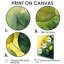 «Green Green Summer Leaves Foliage Collage I», reproduction sur toile-145756608-145756667-145756609