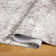 Town & Country Living Rein Abstract Cloud Everwash Non-Slip Backing Washable Area Rug Gray