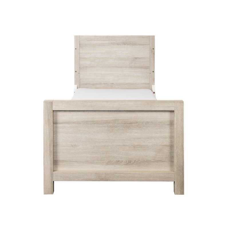 Tutti Bambini Modena 3-in-1 Cot Bed, White/Oak