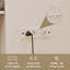Armoire lit escamotable avec tiroir de rangement, station de charge USB et conception escamotable Murphy