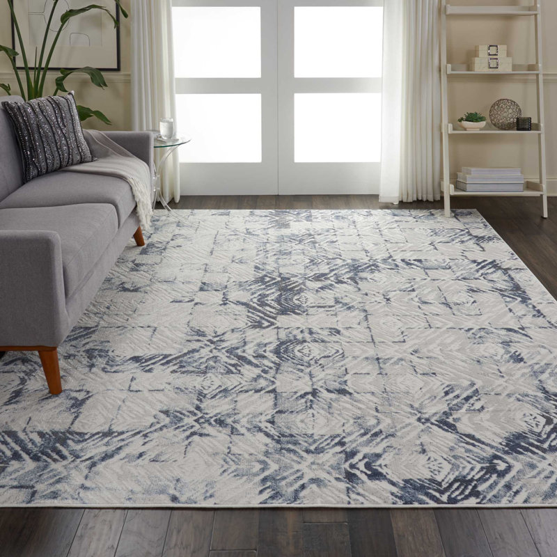 Engleman Abstract Indoor Rug, Rectangle 9' x 12'