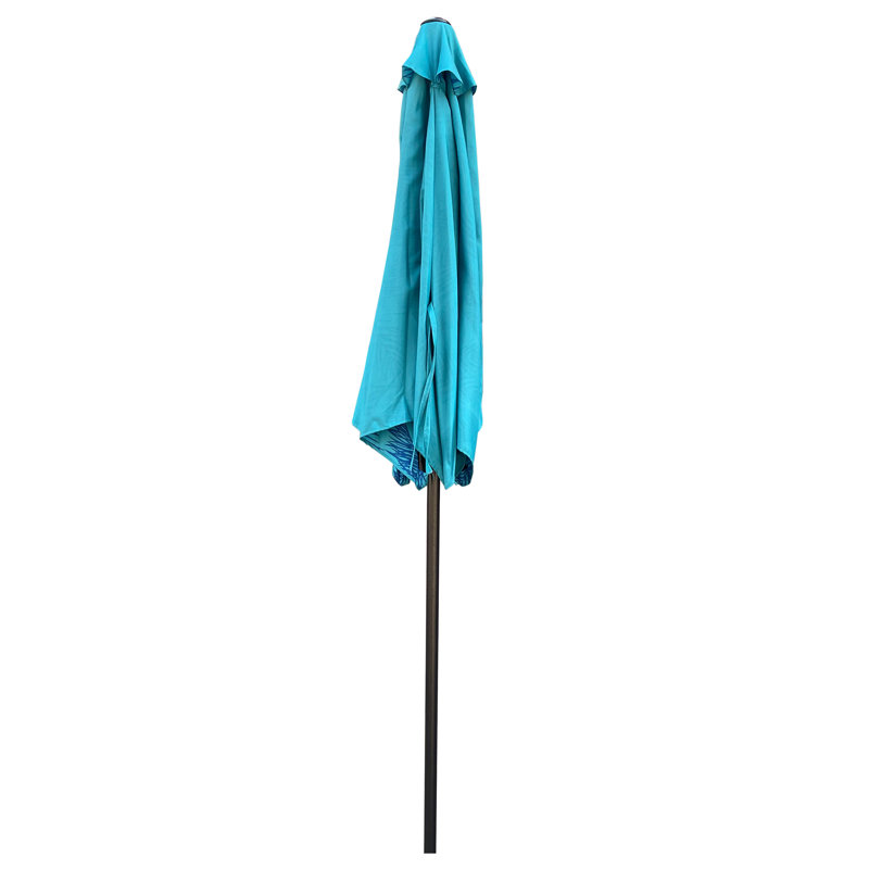 PARAPLUIE 9 pi 9 pi avec motif de glace et cyan, Cyan glacé