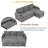 L-shaped Convertible Sofa Bed With Reversible Chaise Lounge, Two Cup Holders, Two Usb Ports And Ample Storage Space-1248625836
