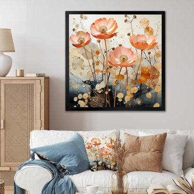 " Peach Blossoming Abstractions II "