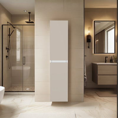 Solution de rangement murale moderne pour deux pièces Nettleton