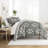 Secret Garden Pattern Reversible Duvet Cover Set-1874714164