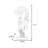 Modern Resin Finial Decorative Object
