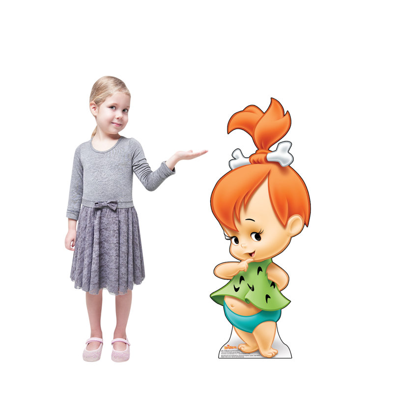 Accroche en carton pebbles flintstone (the flintstones)