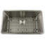 30"  Single Bowl Undermount Small Radius Corners Stainless Steel Kitchen Sink