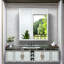 Armoire à pharmacie avec miroir et 3 tablettes Cyrille-2003309848-2001408556