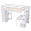 Lit mezzanine simple avec tiroirs de rangement