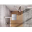 Gough 1080mm W x 2000mm H Semi-Frameless Fixed Glass Panel with Glass