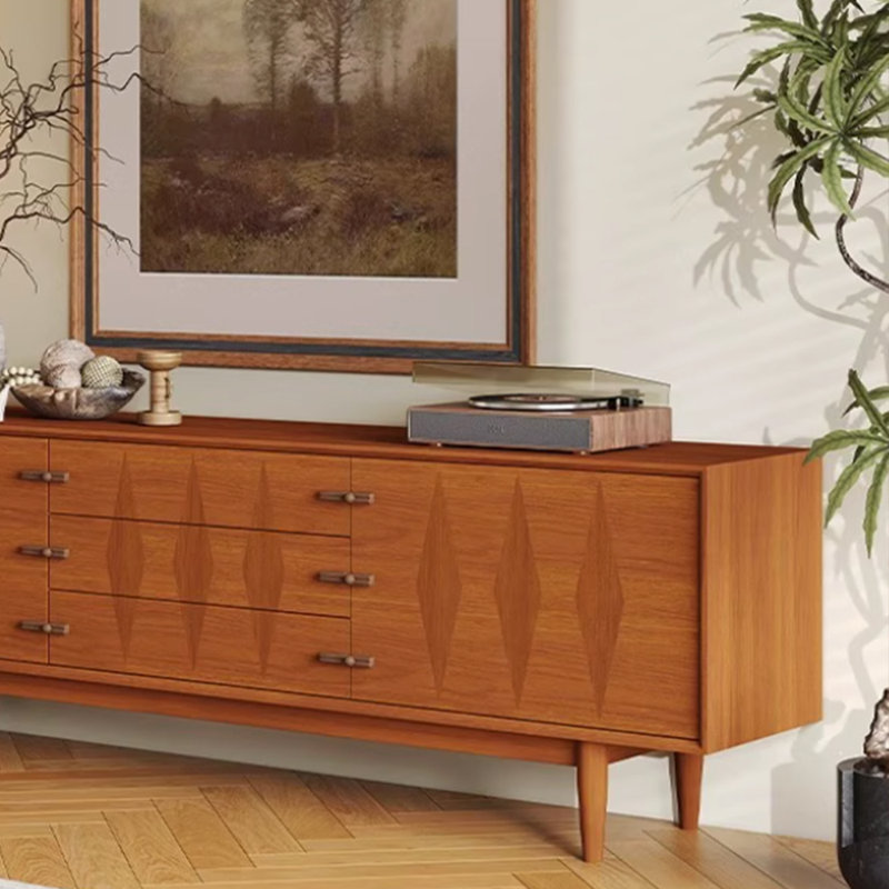 Classical design minimalist TV cabinet