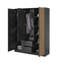 Pacursa 3 Door Manufactured Wood Wardrobe-1255255009