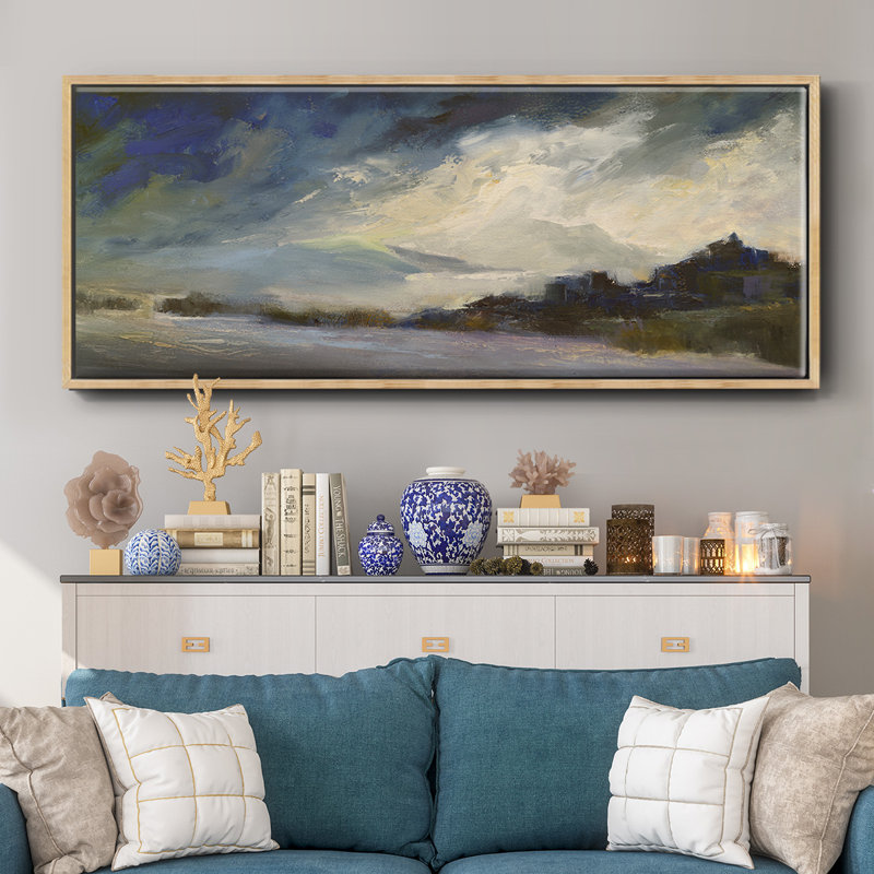 Seaside Sanctuary- Framed Canvas