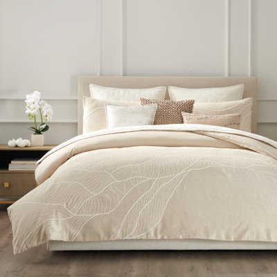 Donna Karan Home Dune Full/Queen Duvet Taupe