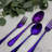 Luly Reflective 20-Piece Colored Stainless Steel Flatware Set-58169341