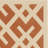 Arneshia Geometric Terracotta/Bone Indoor/Outdoor Area Rug-907986891