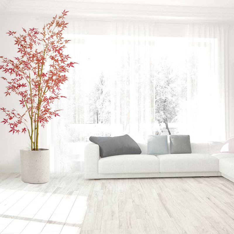 72'' Faux Maple Tree in Planter