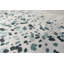 Tapis rectangulaire en polyester tissé à la machine en vert malachite-88635842