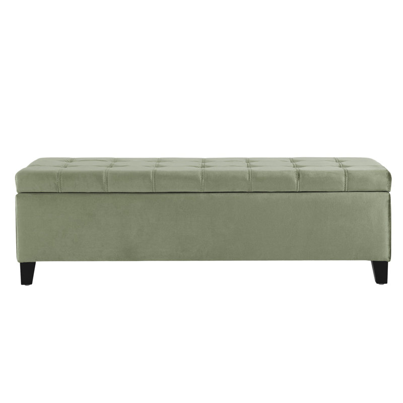Avera Storage Bench, Pale Green