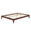 Lit plateforme en bois de bambou massif-1082300749