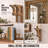 Eades 1 Piece Solid Wood Bracket Shelf