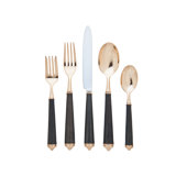 Leopardo 5 - Piece Stainless Steel Flatware Set - Service for 1