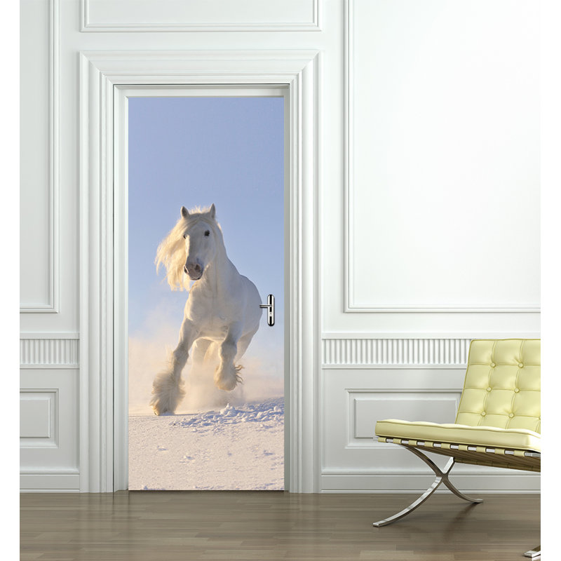 Décalcomanie murale cheval