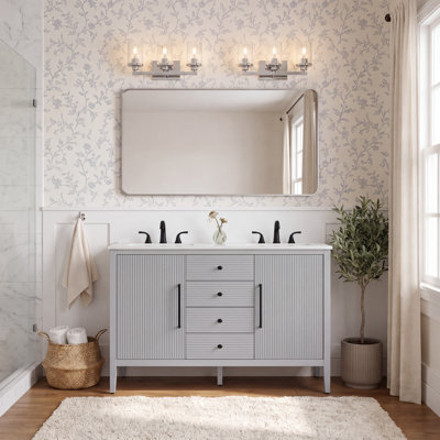 54 inch Double Bathroom Vanity