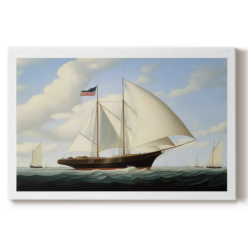Série Nautical-CLI - Cavas enveloppés de galerie, 40 x 60
