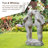 15.25''H Resin Two Kissing Frog Statue