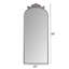 Miroir mural 58 po x 24 po avec applique murale sculptée sur le dessus-1087314364